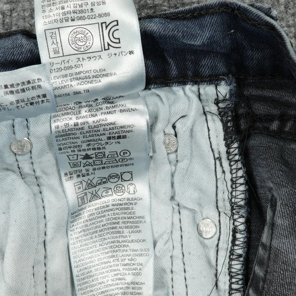 Levis 559 Jeans Men 30x28 (Tag 32x30) Blue Relaxed Straight Dark Wash‎